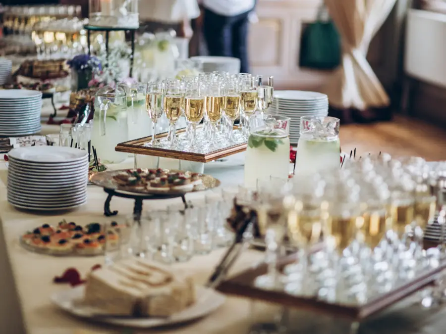 Corporate Events Champagne and Canapes